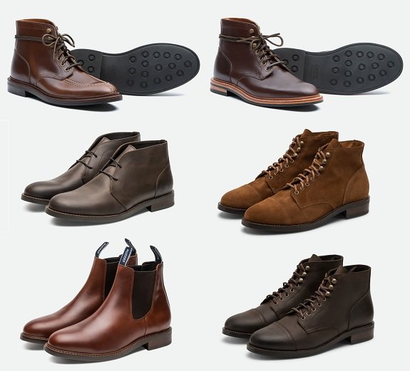 Bottes Rhodes Huckberry et Grant Stone