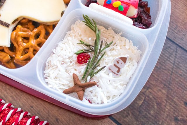 Snoopy A Charlie Brown Christmas Peanuts School Lunch Food Art Recipe