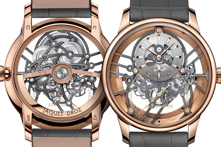 Jaquet Droz GRANDE SECONDE SKELET-ONE marron