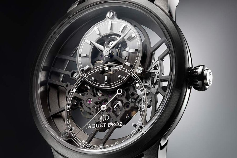 2 Nouvelle version de Jaquet Droz GRANDE SECONDE SKELET-ONE