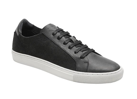 Sneaker en cuir et daim Nicklas