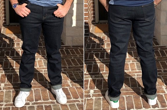 Jean Legacy Banana Republic Slim sur Dappered.com