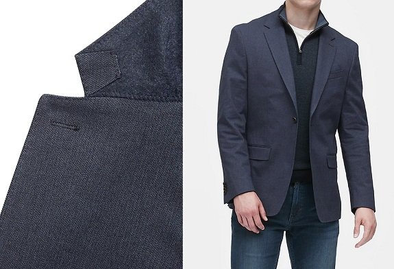 Blazer à chevrons BR