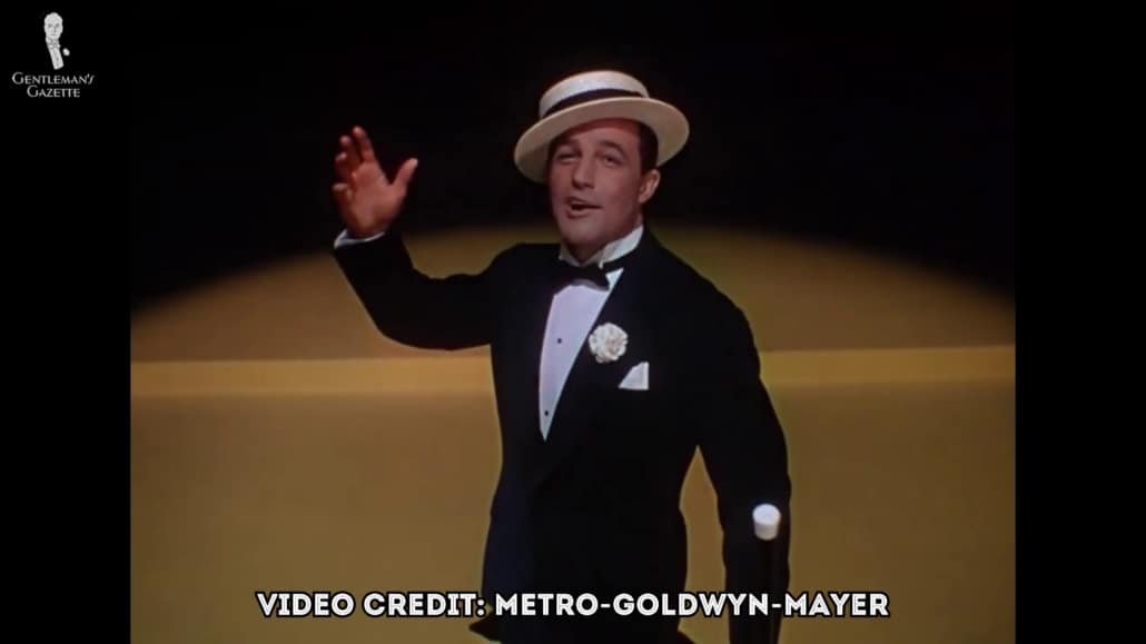 Gene Kelly dans son Black Tie Ensemble