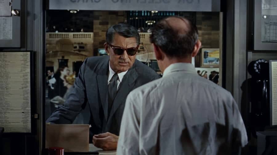 Lunettes de soleil Cary Grant dans North by Northwest