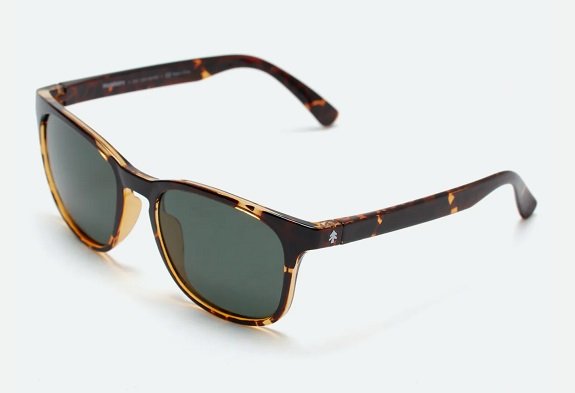 Lunettes de soleil polarisées Huckberry Weekender en écaille