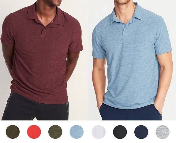 Polo respirant ultra-doux Old Navy pour homme