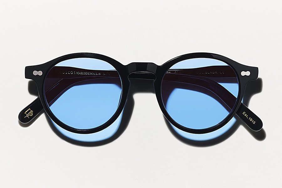 Teintes personnalisées Moscot pour cadre bleu classique