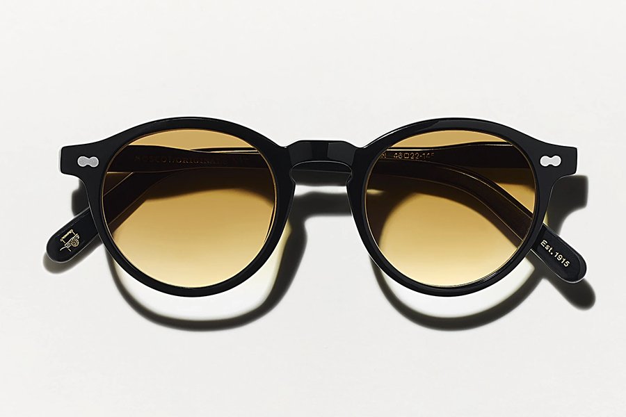 Teintes personnalisées Moscot pour cadre marron classique