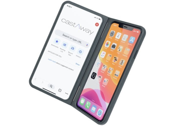 Ajoutez un deuxième écran à votre smartphone avec l'étui castAway