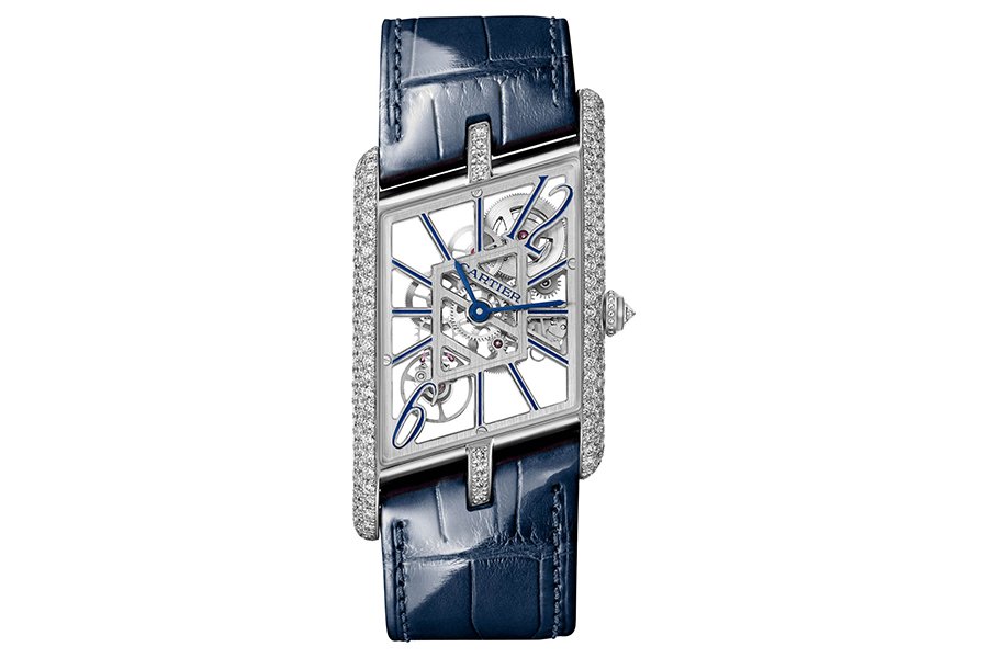 montre cartier asymetrique