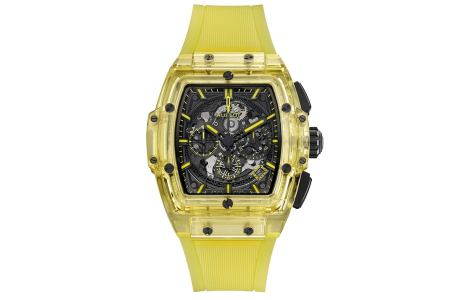 Collection de montres Hublot Sapphire jaune