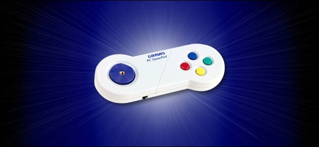 La console de jeu Gravis PC.