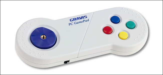 La console de jeu Gravis PC.