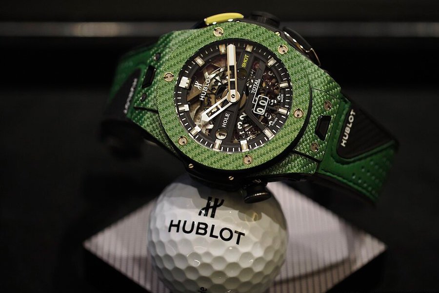 Hublot Big Bang Unico avec balle de golf