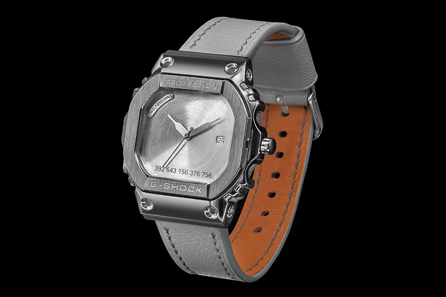 Montre Mouvement Suisse Gshock grise