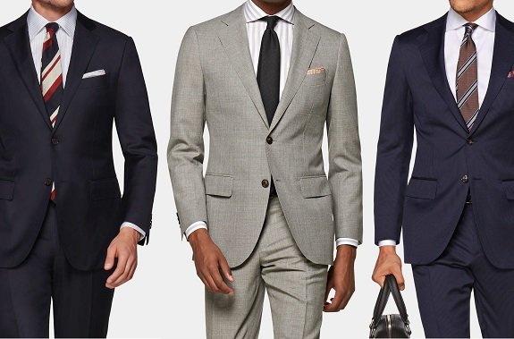 Hommes en costumes Suitsupply