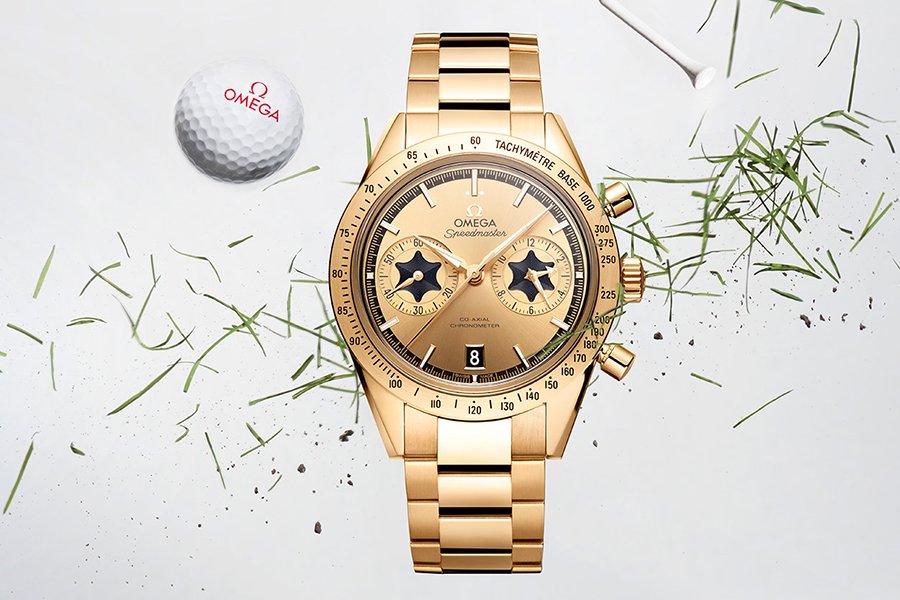Chronographe Axial Omega Speedmaster 57 Co