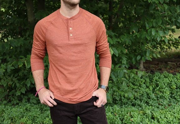 Target Goodfellow & Co Chandail à manches longues Henley