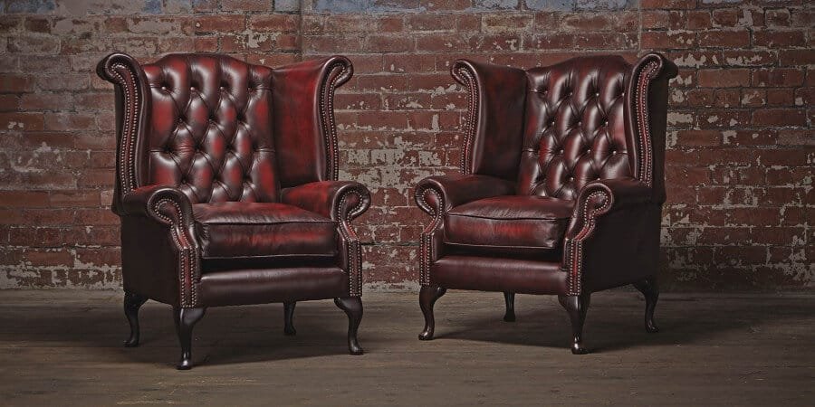 Chesterfields of England Queen Anne Chair