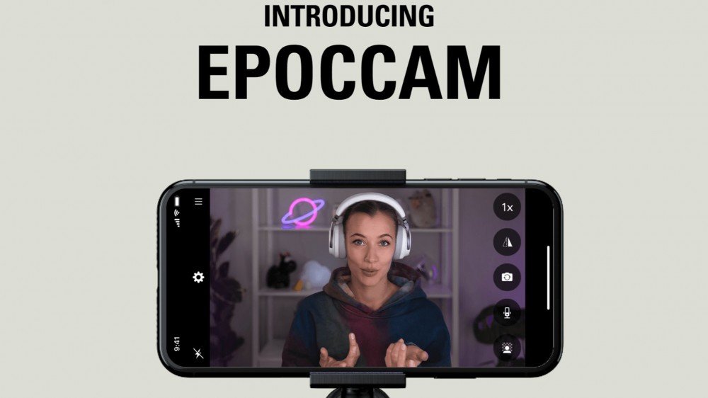 Acquisition Elgato EpocCam pour l'utilisation d'un smartphone comme webcam pour la création de contenu