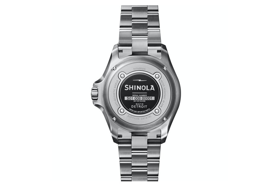 Fond de boîtier Shinola Ice Monster