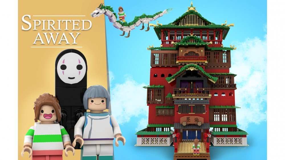 LEGO Ideas pour le Studio Ghibli "Enlevée comme par enchantement"