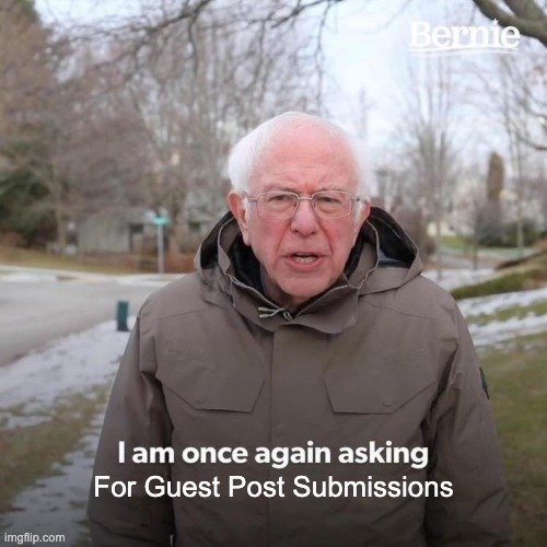 réalisé sur imgflip.com Bernie Sanders Invité Post Soumission meme