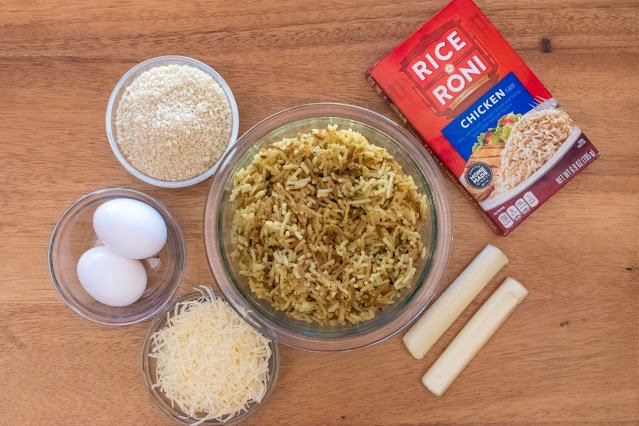 Comment faire des boules de riz au fromage à la friteuse à air!