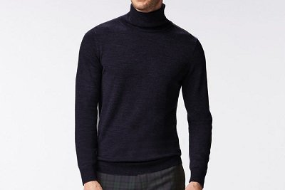 Col roulé UNIQLO Extra Fine Merino