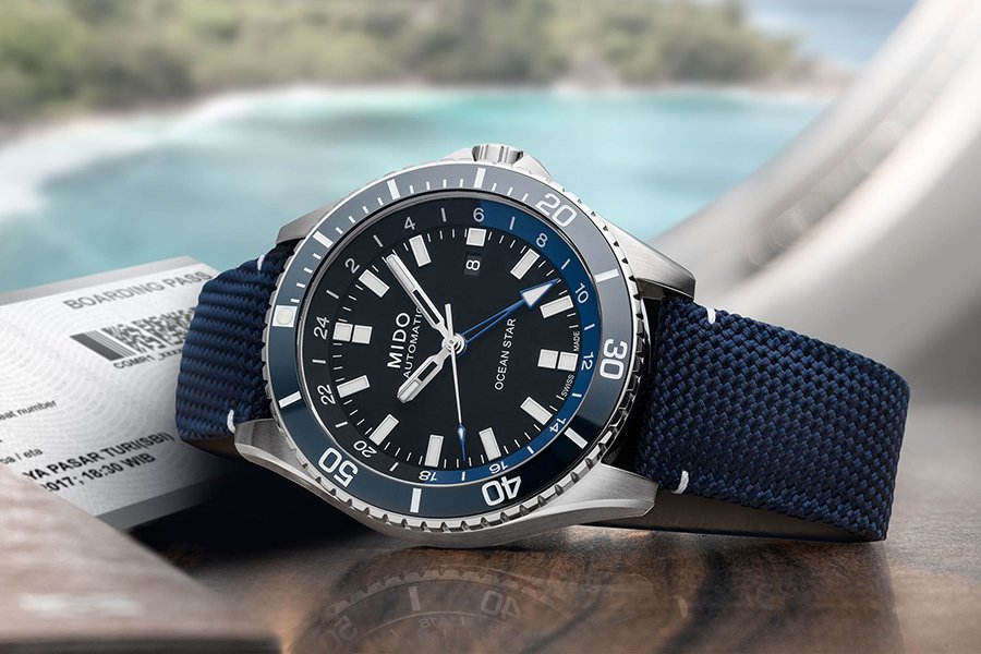 MIDO Ocean Star GMT Guide des cadeaux de Noël Horloger