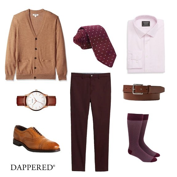 Cardigan Style Scenario Camel # 2