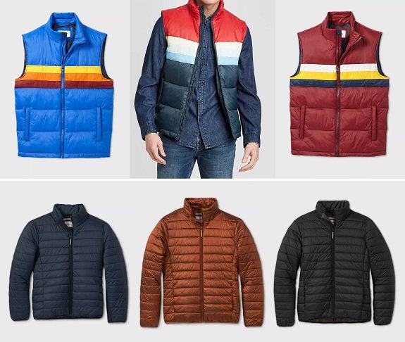 Doudoune Target pour homme