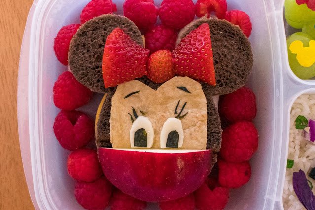 Comment faire un déjeuner bento Disney Mickey et Minnie Mouse Food Art