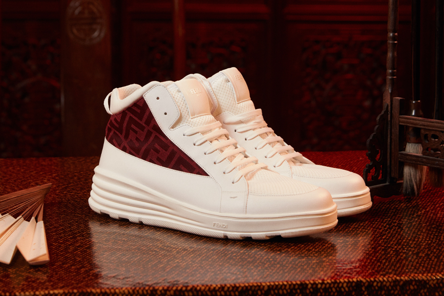 Baskets Fendi Nouvel An chinois