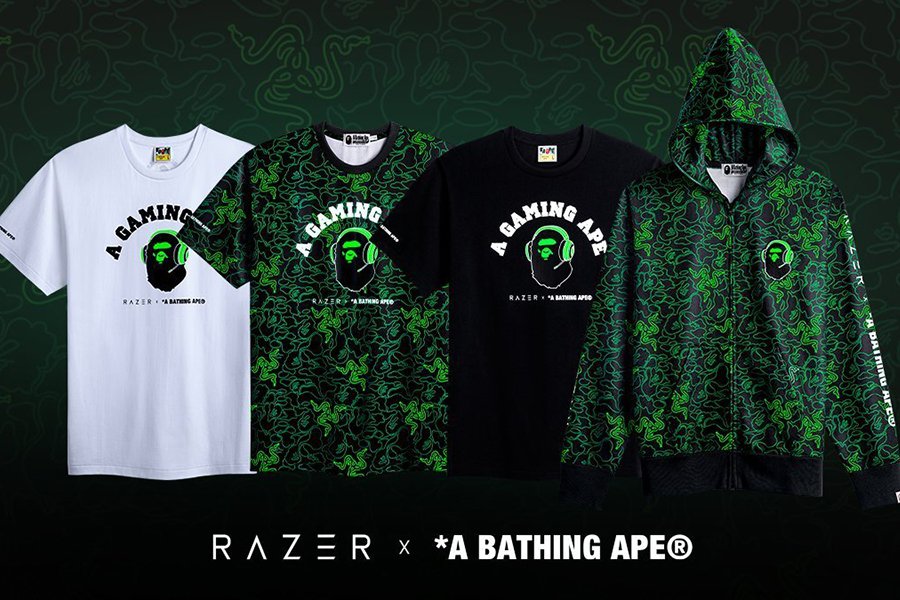 Chemises Razer x Bathing Ape