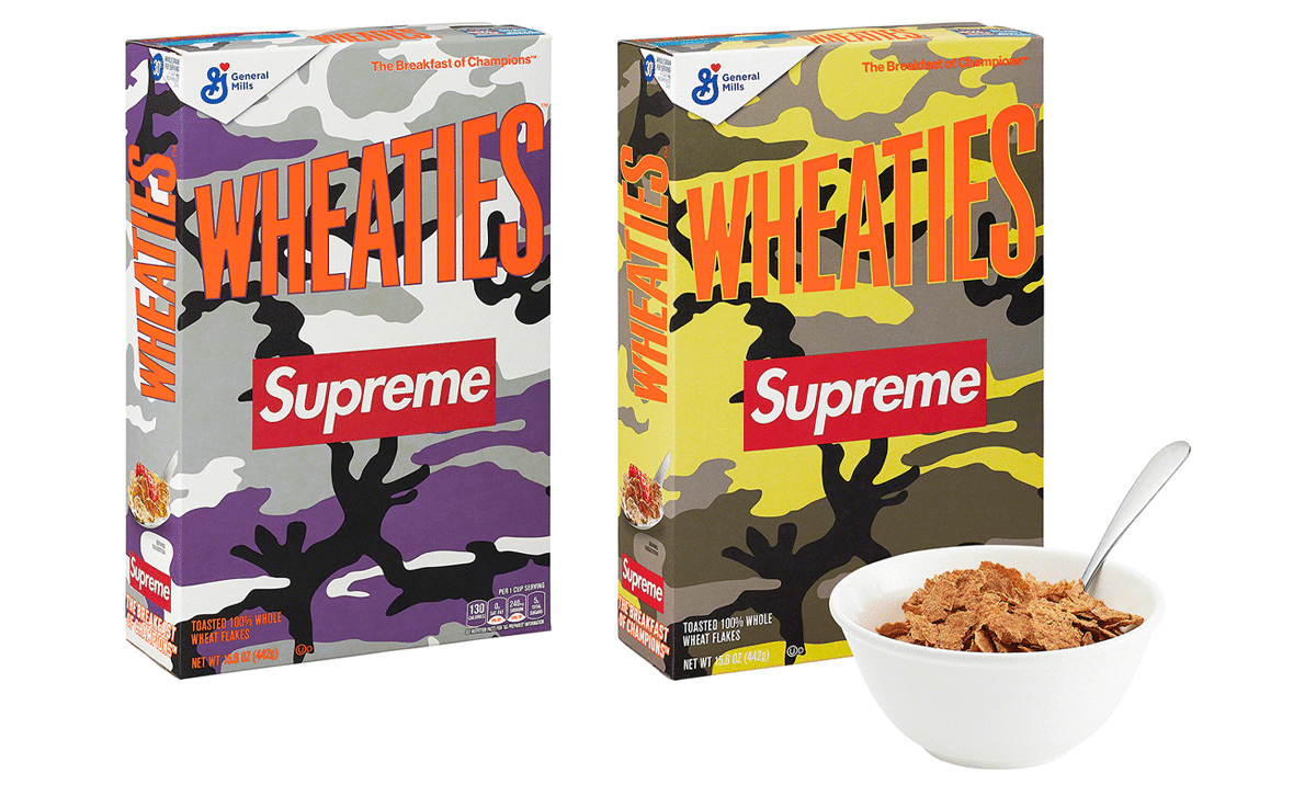 Boîte de céréales Wheaties