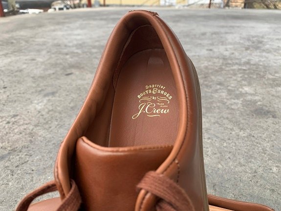 Baskets en cuir J. Crew Court