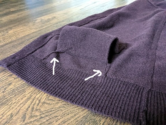 En revue: Cardigan à col châle en laine d'agneau Goodthreads d'Amazon