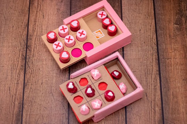 Comment faire un ensemble Tic-Tac-Toe pour la Saint-Valentin