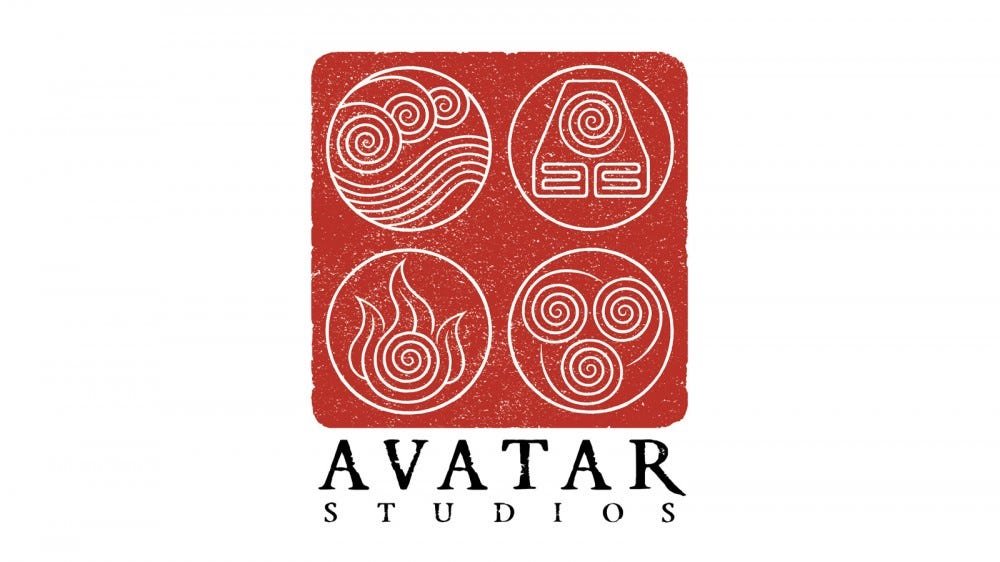 Une illustration du logo Avatar Studios.