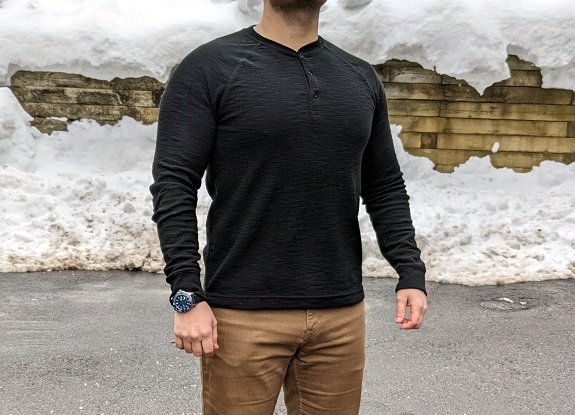 Banana Republic Core Temp Henley