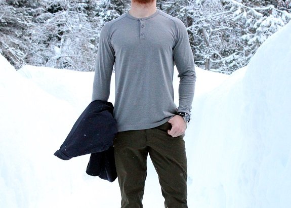 Henley Lululemon Metal Vent Tech