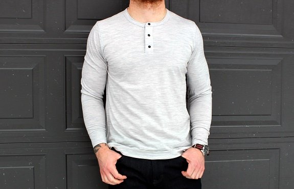 Henley Huckberry PROOF 72 heures en mérinos
