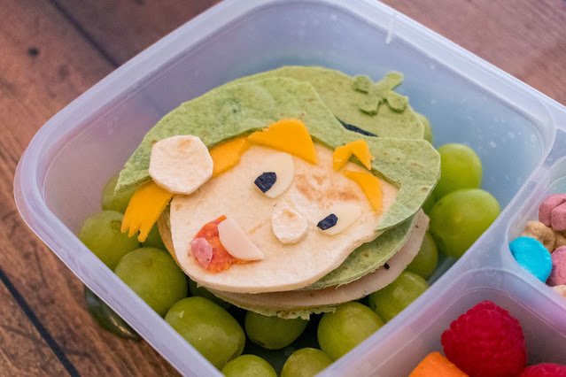 Lucky the Leprechaun St.Patrick's Day Food Art Lunch Recipe