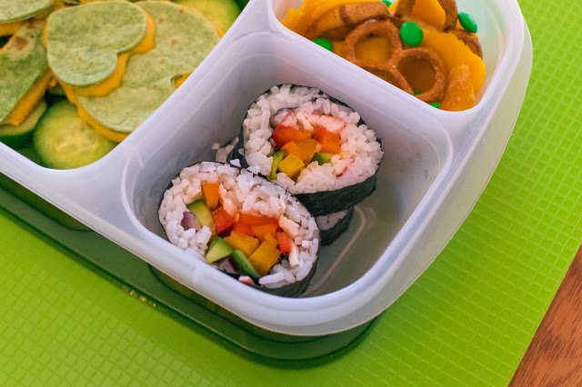 Comment faire un shamrock Quesadilla et Rainbow Sushi Recette de déjeuner de la Saint-Patrick