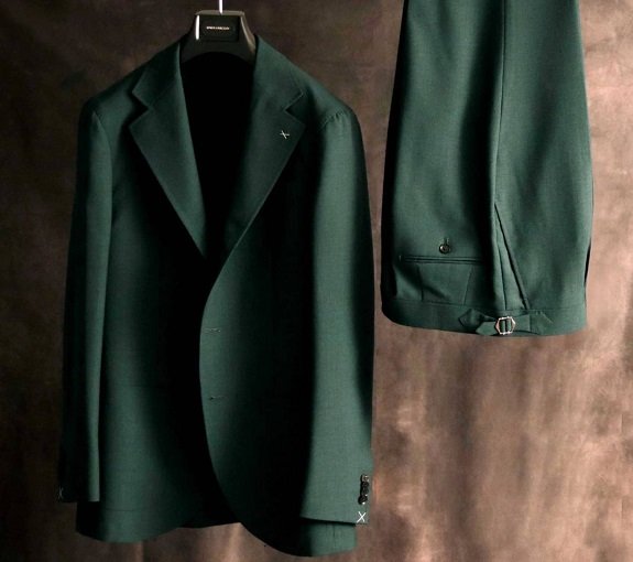 Spier & Mackay Costume Laine Fresco Vert Bouteille