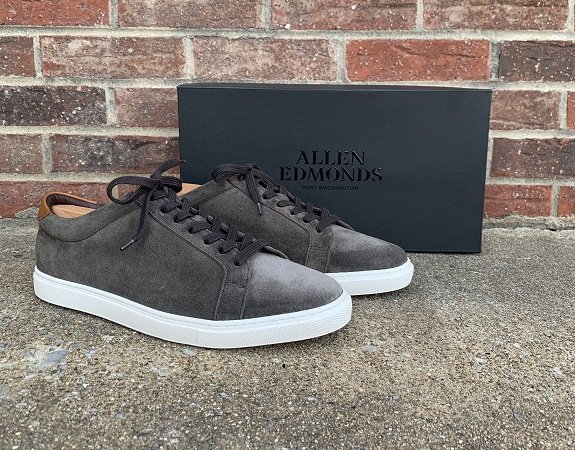 Baskets en daim Allen Edmonds Courtside