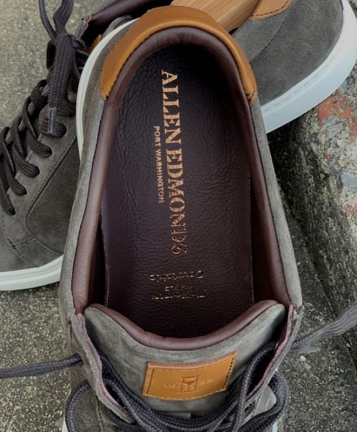 Baskets en daim Allen Edmonds Courtside