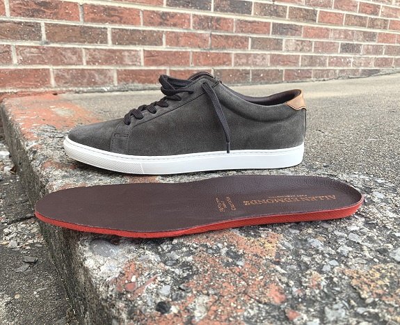 Baskets en daim Allen Edmonds Courtside